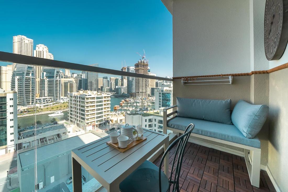 Higuests - Designer Studio In Dubai Marina With Amazing Views Exteriér fotografie