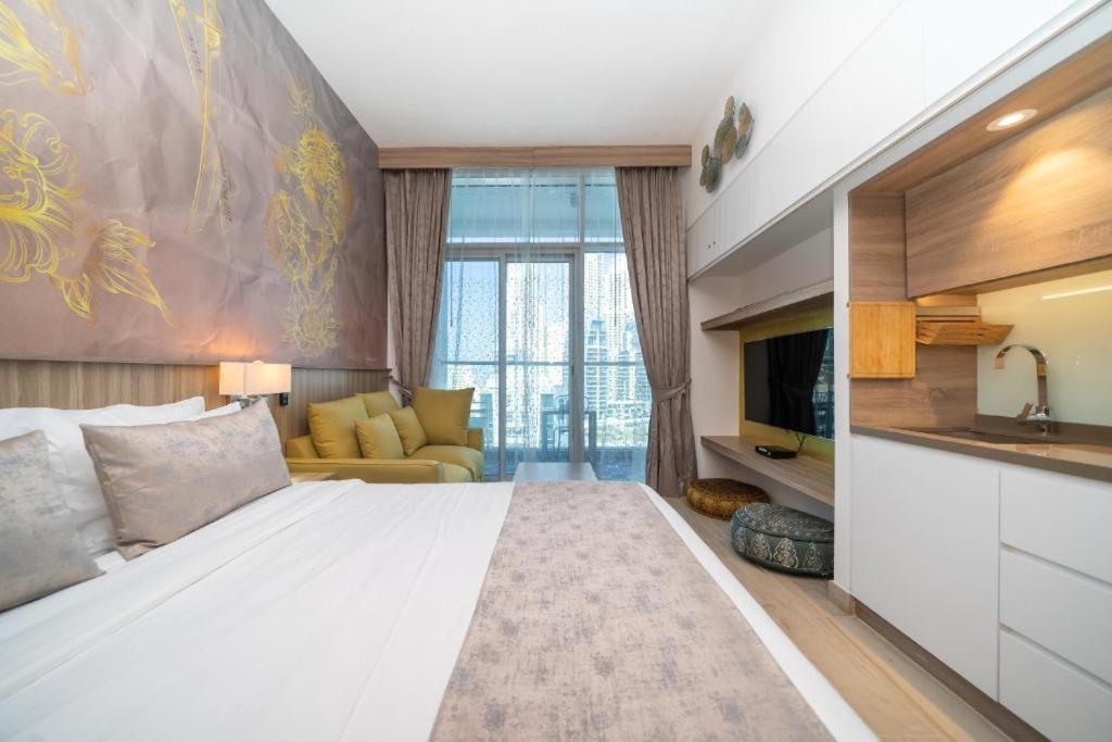 Higuests - Designer Studio In Dubai Marina With Amazing Views Exteriér fotografie